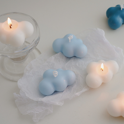 Aromatherapy Gift INS Room Decor Custom Colored White Cloud Scented Candle