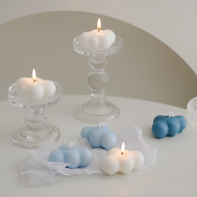 Aromatherapy Gift INS Room Decor Custom Colored White Cloud Scented Candle