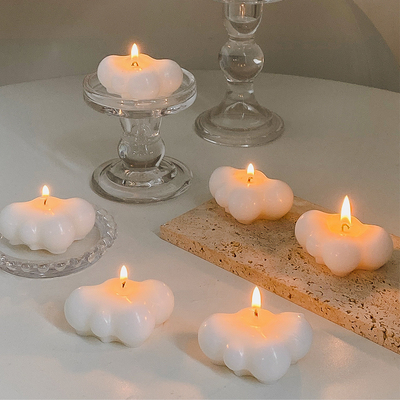 Aromatherapy Gift INS Room Decor Custom Colored White Cloud Scented Candle