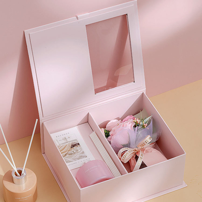 Scented Candle Sets Home Decor Soy Wax Dried Flower Reed Diffusers Gift Set