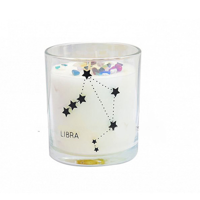 Wholesale Soy Wax Luxury Custom glass printing Scented candle jar