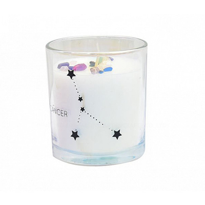 Wholesale Soy Wax Luxury Custom glass printing Scented candle jar
