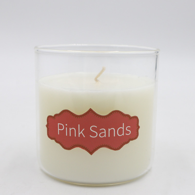8oz Peppermint Eucalyptus Natural Wax Scented Candles With Cork Lid