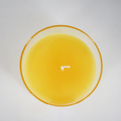 2022 Aroma Home Luxury Colorful Glass Soy Wax Scented Candle With Wood Lid