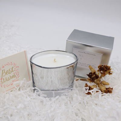 Aroma Home Luxury Private Label Sliver Scented Soy Wax Candles