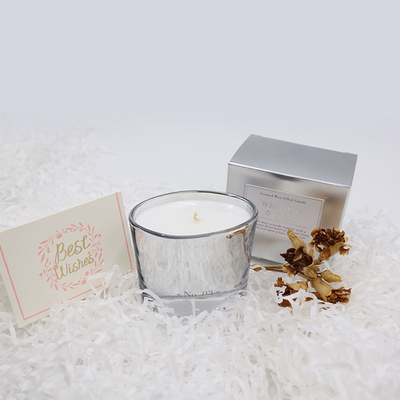 Aroma Home Luxury Private Label Sliver Scented Soy Wax Candles