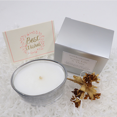Aroma Home Luxury Private Label Sliver Scented Soy Wax Candles