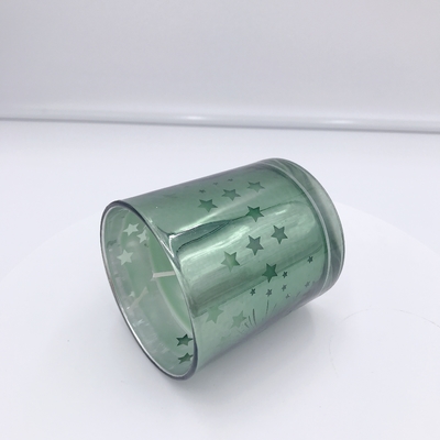 Homemade Yellow Electroplating Aroma Home Candle For Aromatherapy