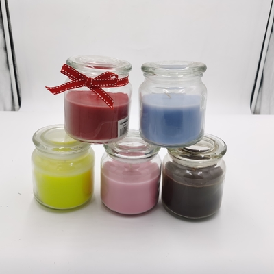 Colorful Candy Aroma Scented Candles Soy Based Candles 12oz