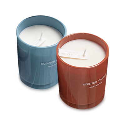 Wholesale luxury candle holder with soy wax gift set package