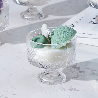 Wholesale Customized cute Scented Glass Candle