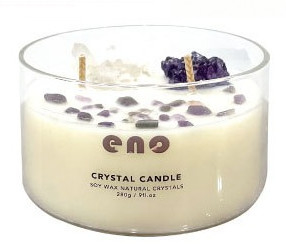 6 Oz 2 Wick Glass Jar Scented Candle With All Natural Soy