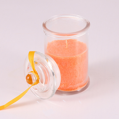 Glass Jar Scented Candle With 90g Wax Weight   For  Home Decoration