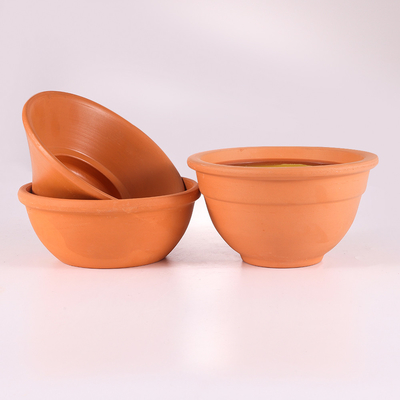 Indoor 7Oz Clay Pot Citronella Garden Candles For Mosquitoes