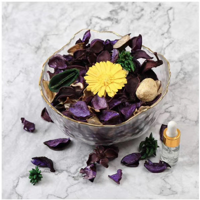 Handmade dried petals Scented Aroma Potpourri Sachet Bags 90g