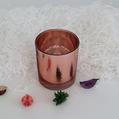 Customized Empty Glass Votive Candle Cups Tealight Candle Jars 8x9