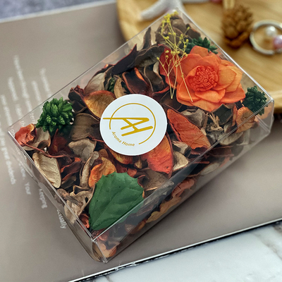 Handmade Peach Potpourri Scented Flowers For Wardrobe Hotel