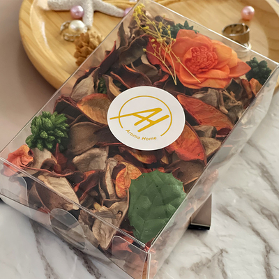 Handmade Peach Potpourri Scented Flowers For Wardrobe Hotel