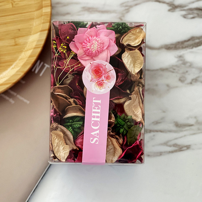 Customized Rose Aromatique Aroma Potpourri Spring Winter 100g For Bedroom