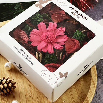 OEM Scented Rose Petal Potpourri Dry Flower 110g For Spring