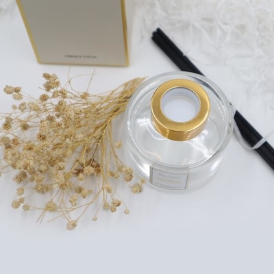 Aroma Reed Diffuser 126ml Round Bottle Luxury Gift Set With Gold Lid