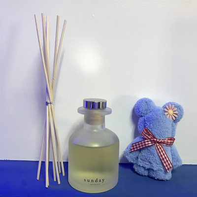 Aroma Reed Diffuser 126ml Lavender Scent Luxury Gift Set With Sliver Lid