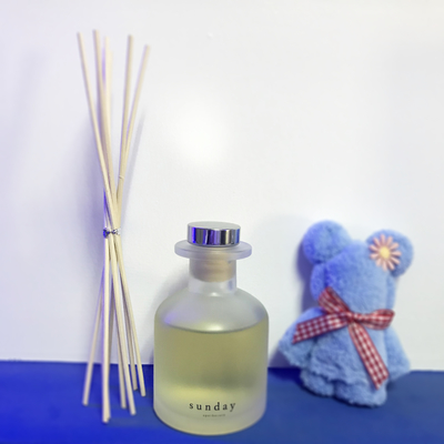 Aroma Reed Diffuser 126ml Lavender Scent Luxury Gift Set With Sliver Lid