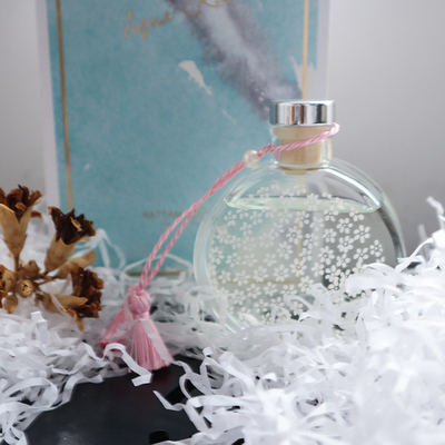 Aroma Reed Diffuser 130ml Luxury Gift Set With Pink Knot And Rigid Box