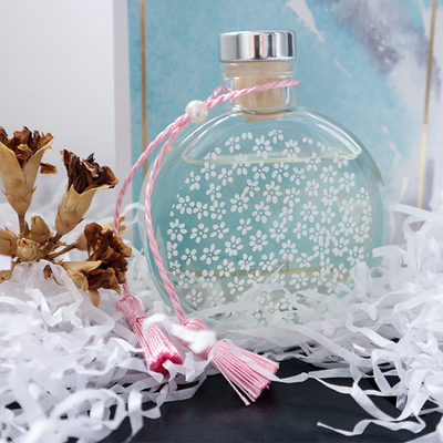 Aroma Reed Diffuser 130ml Luxury Gift Set With Pink Knot And Rigid Box