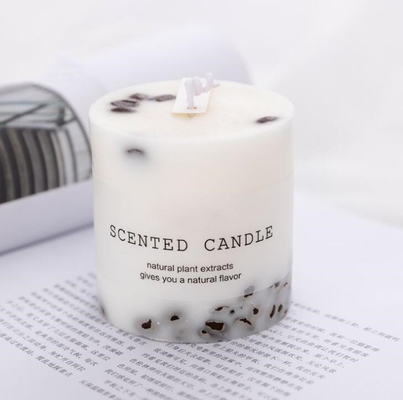 OEM Lemon Verbena Pillar  For  Decoration Aroma Home Candle