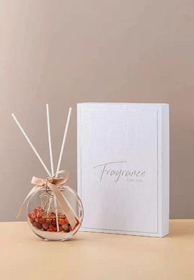 Grapefruit Peony Scented Aroma Reed Diffuser 100ml With Colorful Stones