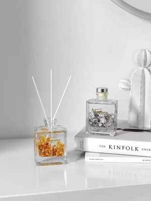 Christmas Cinnamon Reed Diffuser Perfume 120ml With Gold Silver Foil