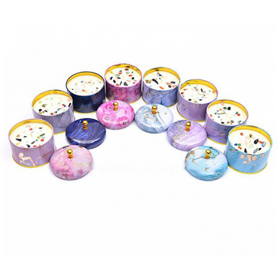 Handmade Scented Soy Wax Metal Tin Can Candle 100ml 250ml