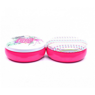 8oz Empty Patterned Candle Tins Romantic Candle Light Bedroom With Lids