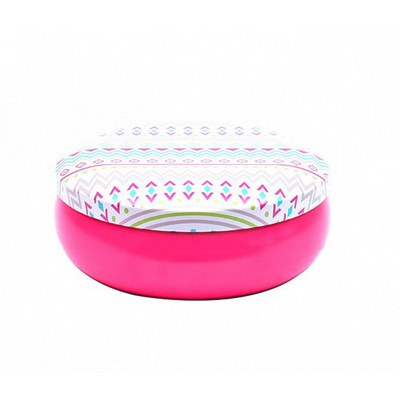 8oz Empty Patterned Candle Tins Romantic Candle Light Bedroom With Lids