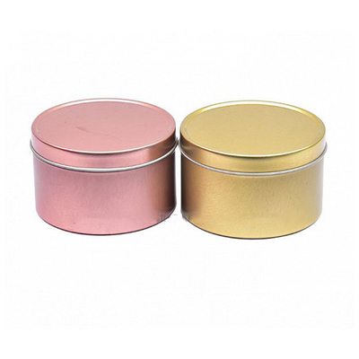 Gold Sliver Scented Soy Tin Can Candle In Bulk 5.5oz