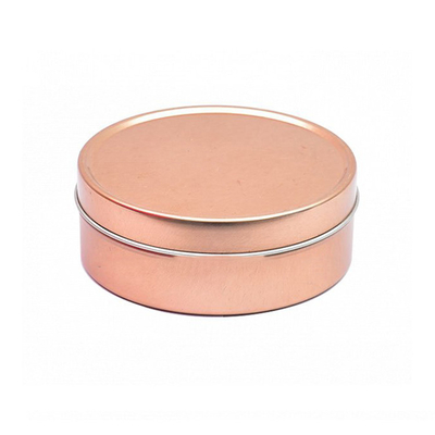 Gold Sliver Scented Soy Tin Can Candle In Bulk 5.5oz