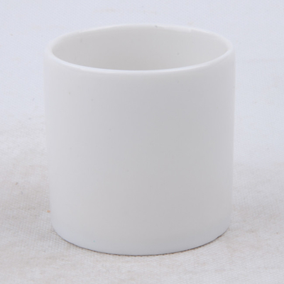 7oz Plain White Scented Natural Ceramic Soy Candle Pot For Sleeping