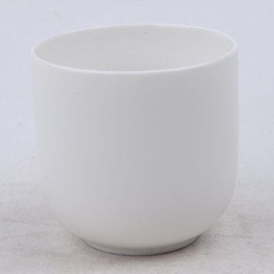 7oz Plain White Scented Natural Ceramic Soy Candle Pot For Sleeping