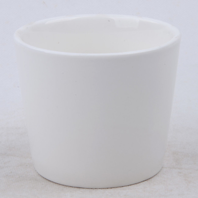 7oz Plain White Scented Natural Ceramic Soy Candle Pot For Sleeping